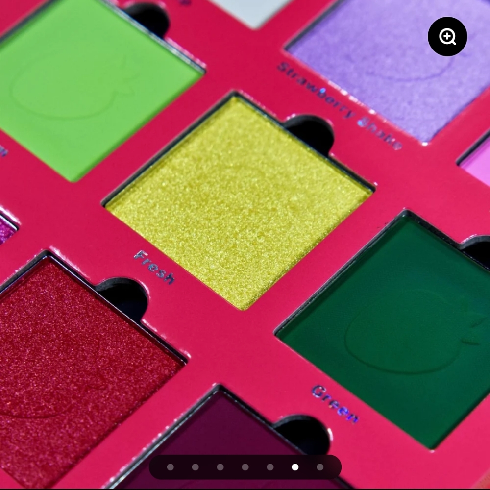 Unearthly Cosmetics Strawberry Milkshake Eyeshadow Palette BNIB - Picture 3 of 5
